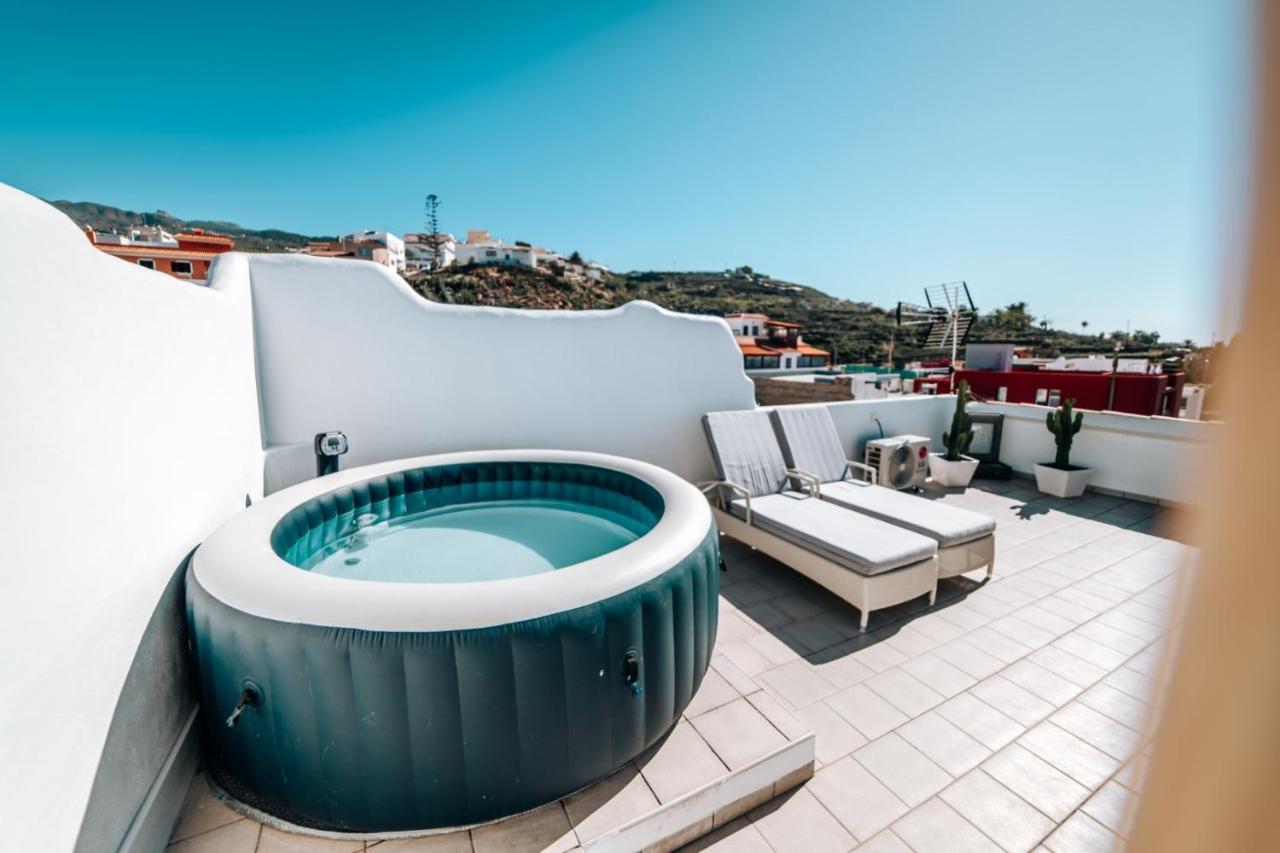 Eterna Primavera jacuzzi terraza privada Tijoco de Abajo Esterno foto